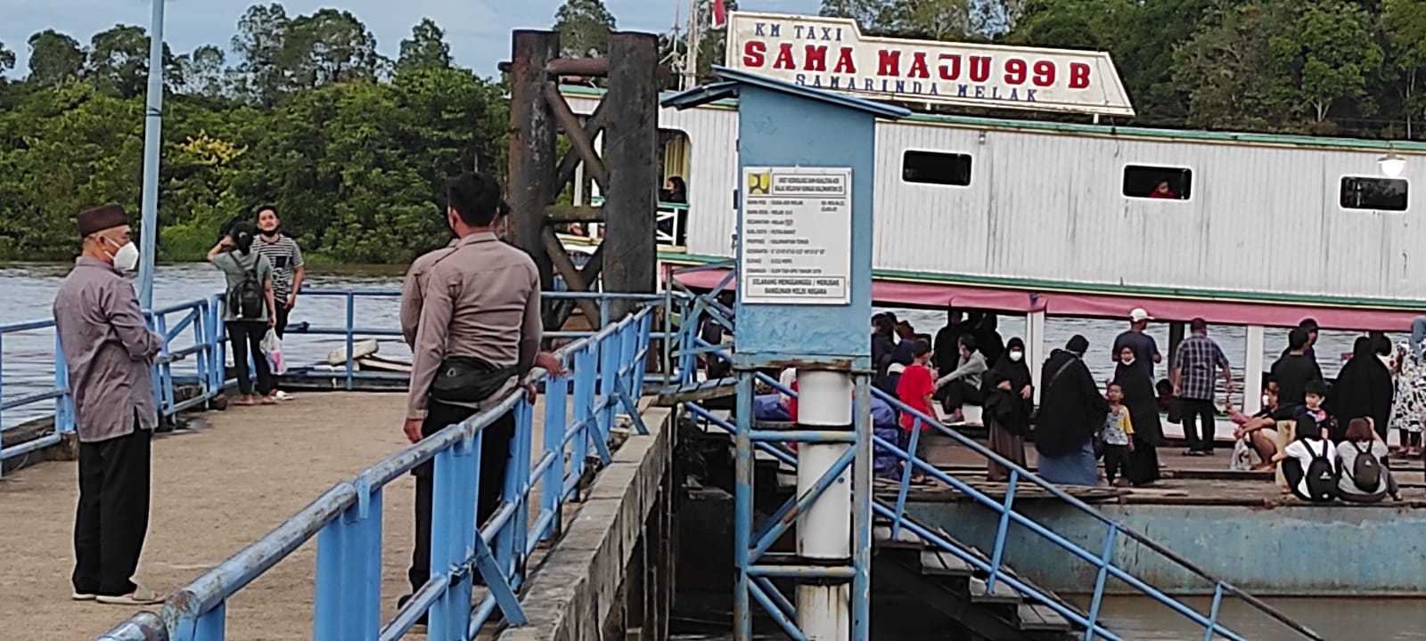 Kegiatan di Dermaga Melak, Tidak Bisa Dihilangkan, Harus Mendapatkan Perhatian, Terutama Angkutan dan Penumpang